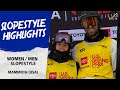 Gremaud and hall top the charts at slopestyle in mammoth  fis freestyle skiing world cup 2324