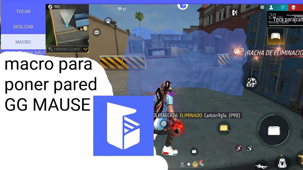 TUTORIAL MACRO PARA PONER PARED EN GG MAUSE POR 2024