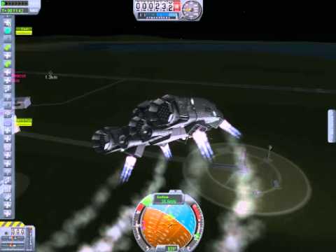 Nostromo hover flight test [KSP 0.16]