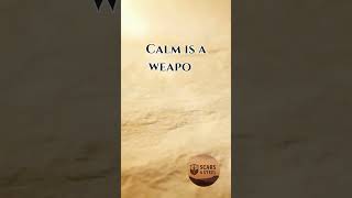 Calm Is Your Weapon #Stoic #CalmUnderPressure #TacticalMindset