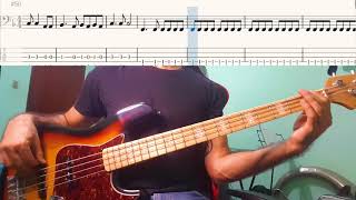 Video thumbnail of "Fleetwood Mac - Gypsy (ONLY BASS with tabs)"