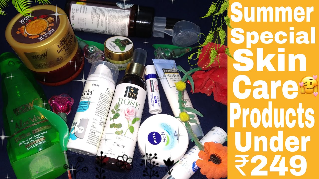 Best Indian Skin Care✨ Products For Oily Skin Under 249 | 