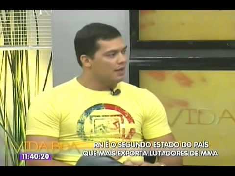 Jollyson Franccino no programa Vida Boa (RedeTV RN) academia corpo em forma piracicaba