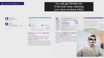 GPEdit.msc Windows 8.1 Missing