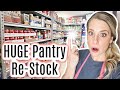 Pantry Restock & Cooking With Food Storage