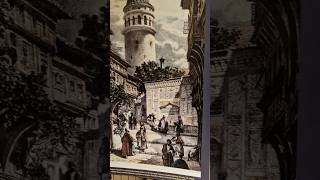 Eski İstanbul: Galata Kulesi Zaman Yolculuğu Galata Kulesi'nin 500 Yıllık Değişimi 🏰 #shorts #short
