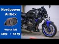 Yamaha Mt07 Hordpower Intake Test