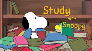 𝐏𝐥𝐚𝐲𝐥𝐢𝐬𝐭 Time to get productive 🕰️📚, Snoopy Study | Work Jazz [No AI]