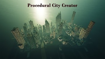 Unreal Engine 5 Procedural City Creator Showcase