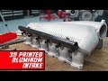 3D Printed Aluminum Intake Manifold - Laser Melting Process