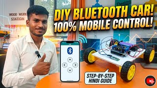Bluetooth RC controller l Car 🚘 Step by step fully working