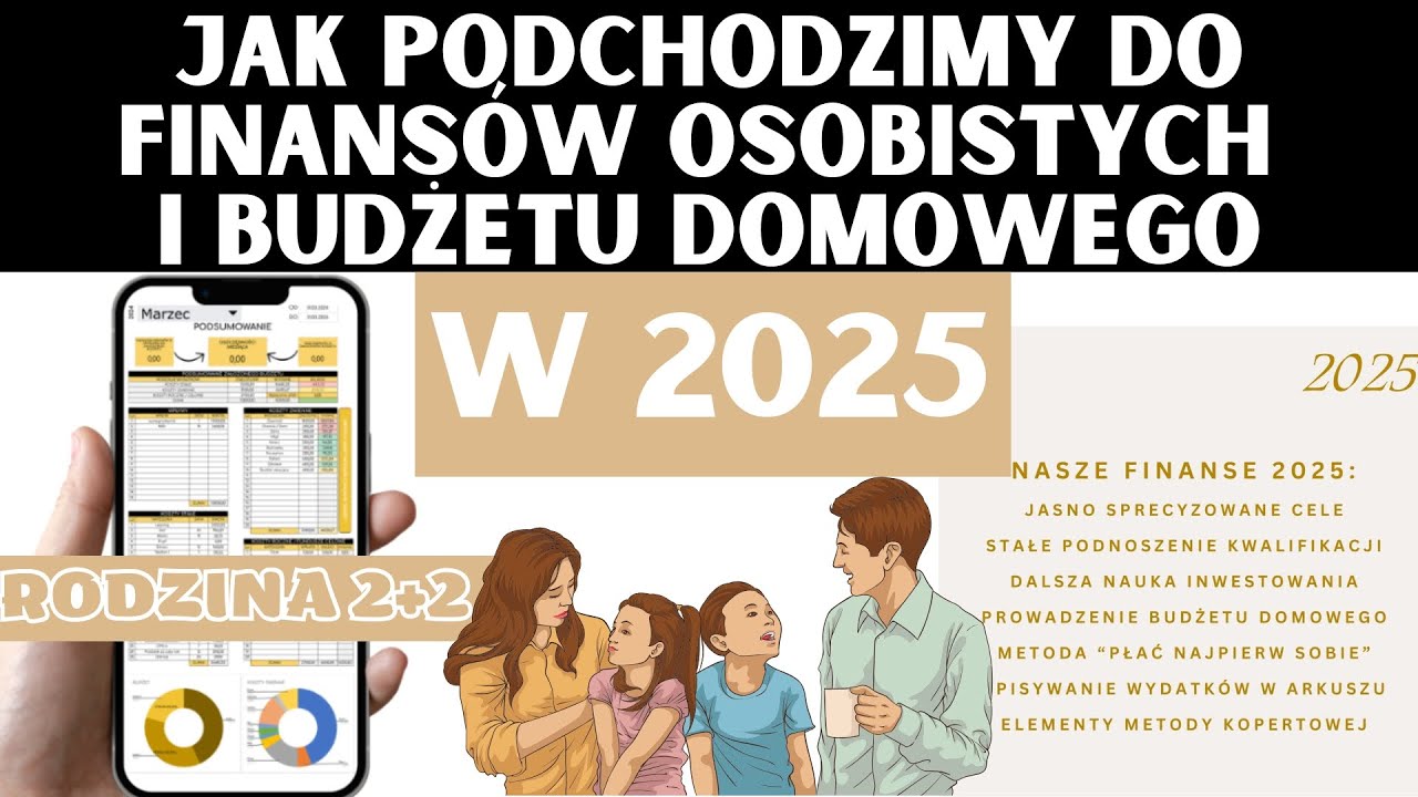 FINANSE OSOBISTE i BUDŻET DOMOWY NA 2025 || Jak odkłada i oszczędza rodzina 2+2? Dokładne kwoty.