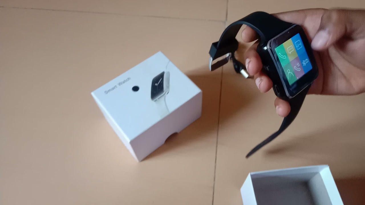 x6 smartwatch unboxing and review