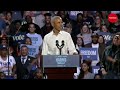 Obama raps Eminem's 'Lose Yourself' at Detroit rally