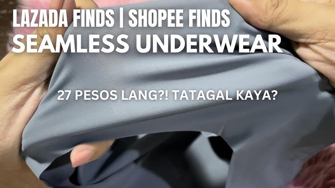 FINE TOO SEAMLESS PANTY, SEAMLESS UNDERWEAR, SHOPEE FINDS, LAZADA FINDS