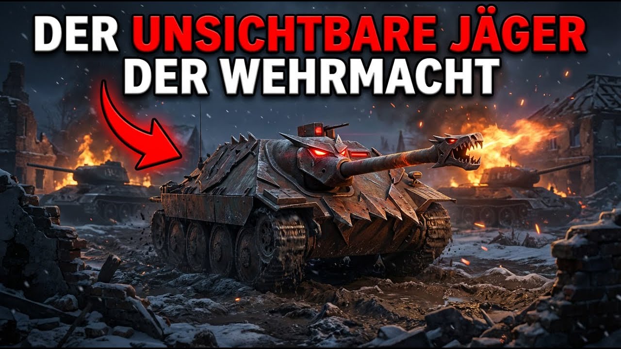 DAS STÄHLERNE RAUBTIER DER WEHRMACHT: Er zerfetzte Panzerung wie Papier!