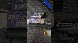 Fiocchi Range Dynamics vs Training Dynamics in 380 ACP