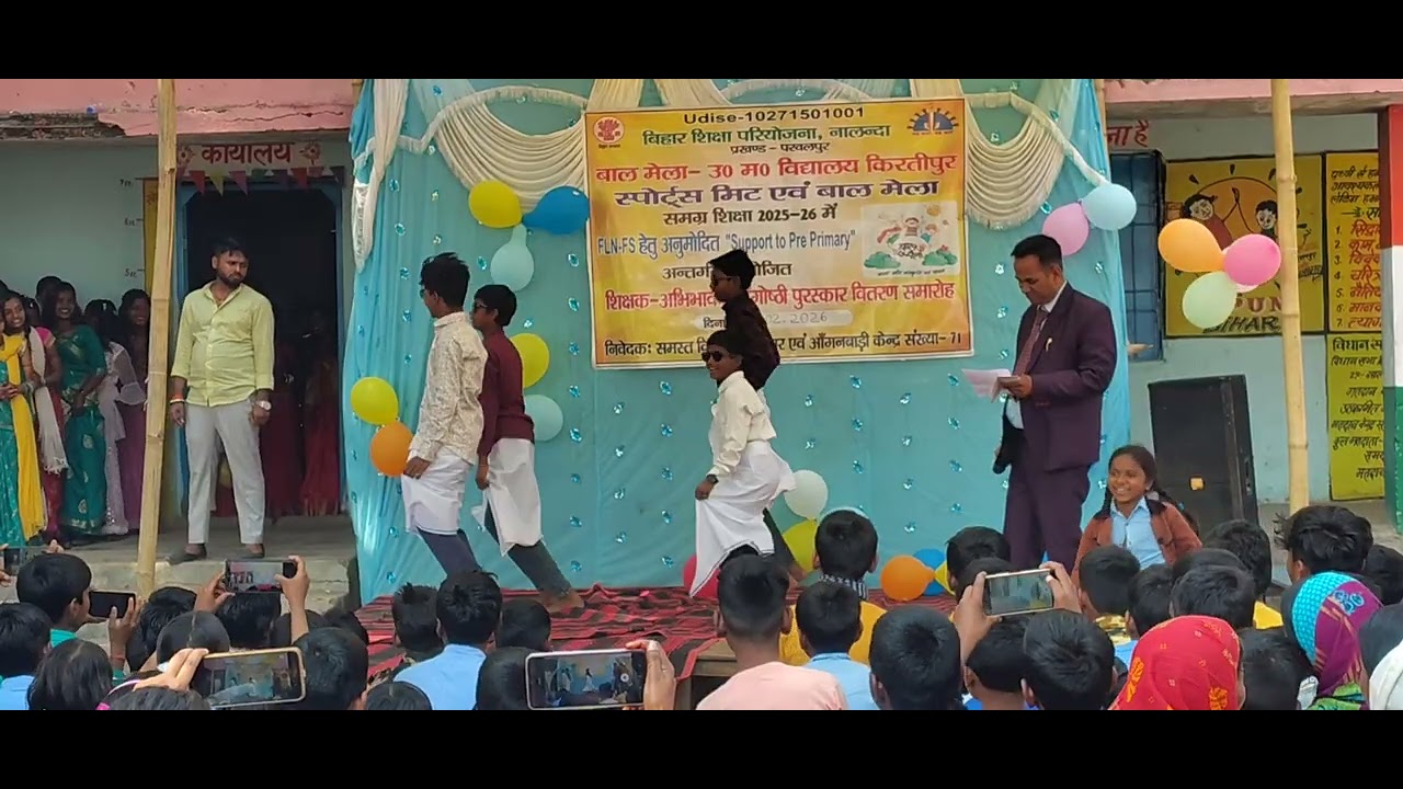 Utkramit Madhya Vidyalay kirtipur Bal Mela