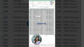 Filter Data Instantly with Slicer in Excel 🔥 #exceltricks #exceltips #excelcourse #microsoftexcel