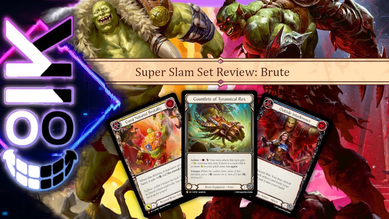 Reviewing Brute Cards of Super Slam | Flesh and Blood TCG - YouTube
