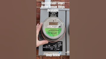 Sacred Cubit Smart Meter Tensor Rings Available In The Shop! Harmonize your Home! Shop Below!