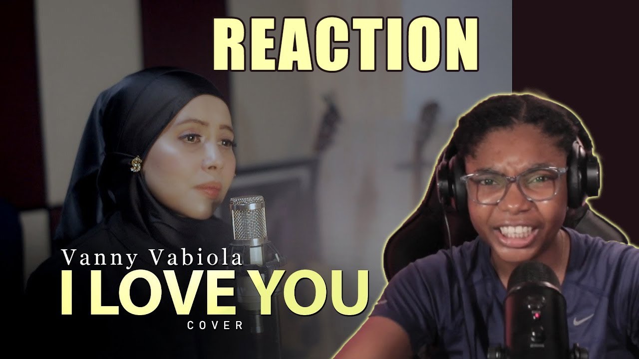 First Time Reaction  to Vanny Vabiola I Love You ( Celine Dion Cover) Vocals on Point
