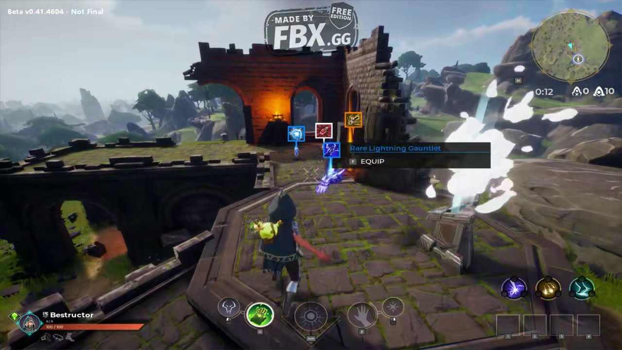 Spellbreak solo Battle Royale (Gameplay No Commentary)