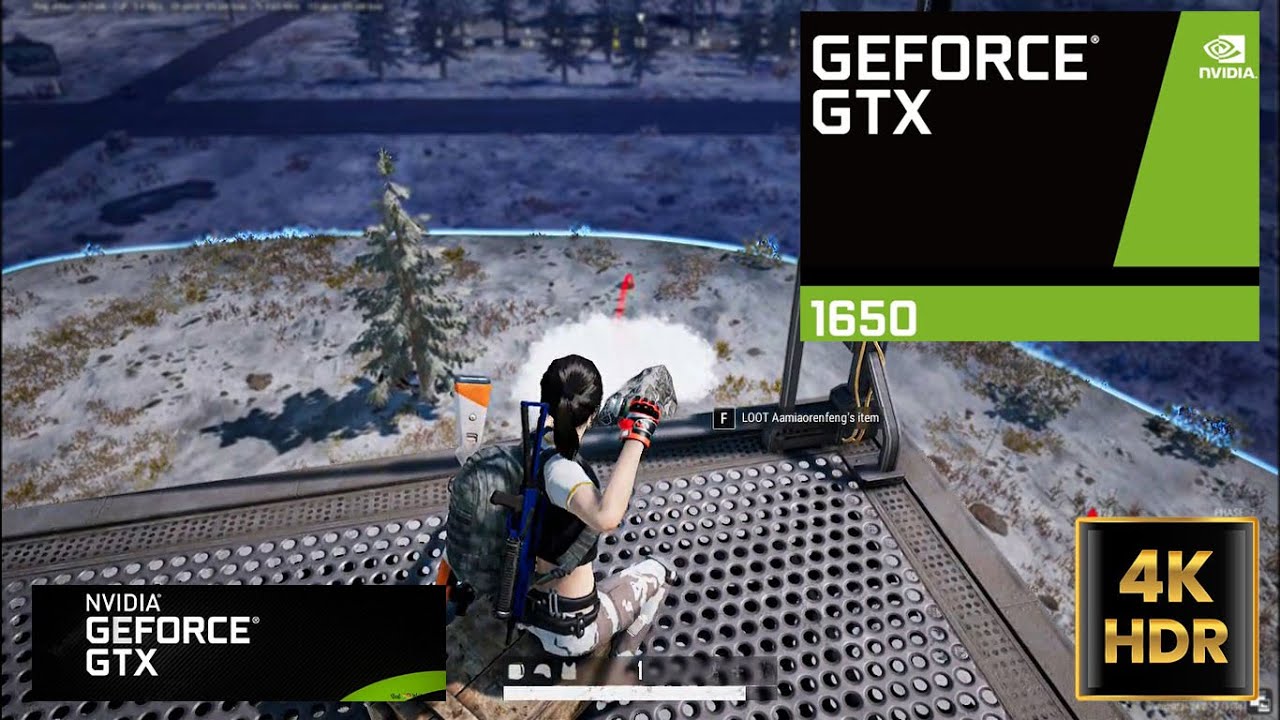 GTX 1650 | 4K HD | PUBG PC Gaming |How GTX 1650 Turns PUBG PC into an Epic| #trending