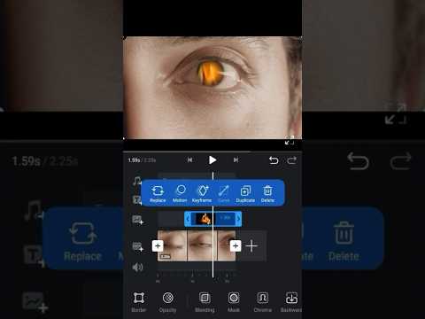 Eyes fire video editing in vn #video #shortvideo #shortsfeed #editing