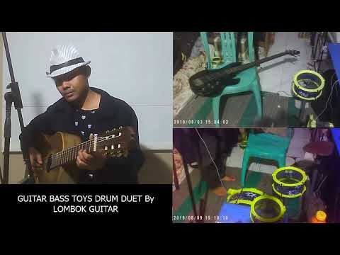GUITAR BASS TOYS DRUM DUET by Lombok Guitar