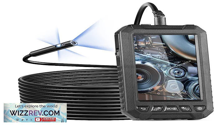 VEVOR Endoscope Camera with Lights Triple Lens Borescope 16.4FT Cable 5" Screen Review