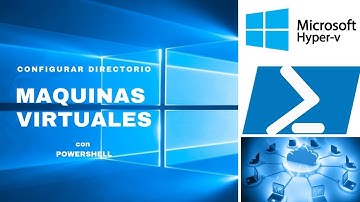 Configurar directorios de maquinas virtuales en powershell | Disco Duro | Memoria Ram  |  Generacion