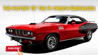 The History Of The Plymouth Barracuda