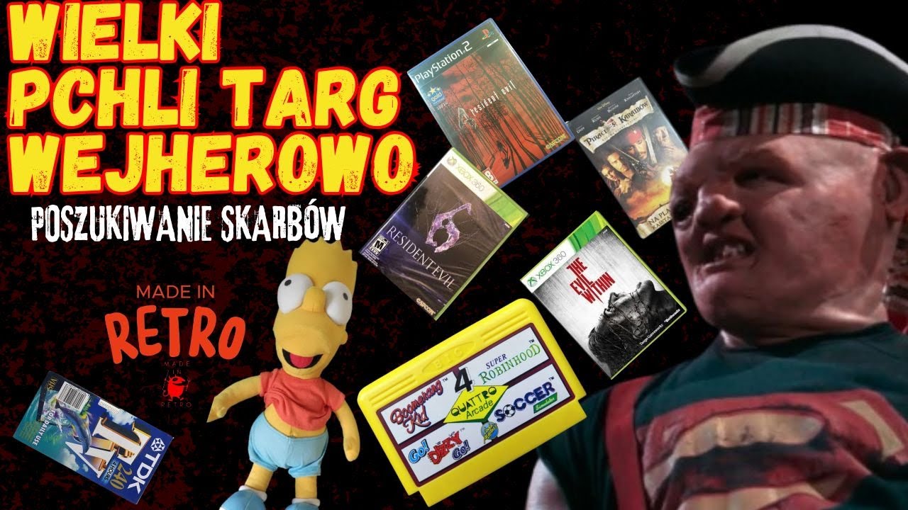 Pchli Targ Wejherowo, CENNA GRA, Retro Skarby za Grosze! 