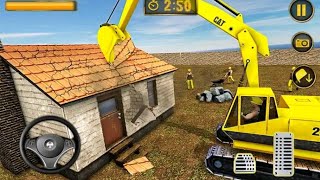 Wrecking Ball Demolition Mover - Game Keruk Bego dan Derek Penghancur Simulator - Android Gameplay screenshot 2