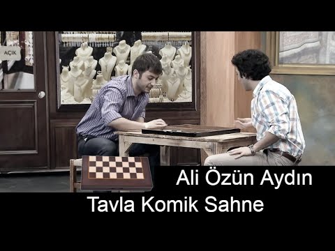 Ali Özün Aydın Tavla Komik Sahne