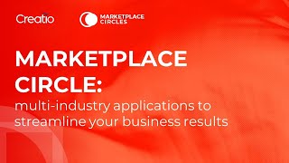 MARKETPLACE CIRCLE: multi-industry applications to streamline your business results | Creatio screenshot 5