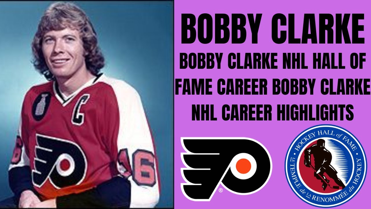 Bobby Clarke - Philadelphia Flyers  Philadelphia flyers, Flyers players,  Hockey hall of fame