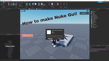 How to make Nuke Gamepass Part 1 in Roblox Studio | NotVALVET