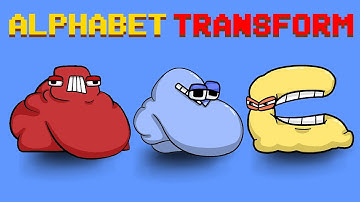 Alphabet Lore (A - Z...) But It’s Fat Transform - Big trouble in Super Mario Bros 3 | GM Animation