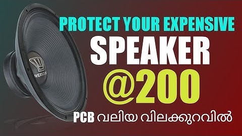 DC Protection For Power Speaker. #techownsolutions diy