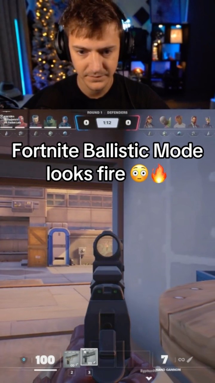 You loading up Ballistic Mode on Fortnite? ?