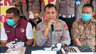 Polda Kalbar Berhasil Ungkap 11 Kasus Narkoba, Amankan 18 Tersangka dan Musnahkan