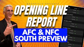 2025 NFL Season Betting Previews | NFC South & AFC South Team Predictions | NFL Opening Line Report