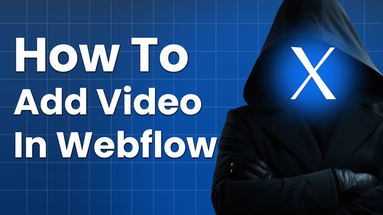How to add video in webflow | how to embed video in webflow - YouTube