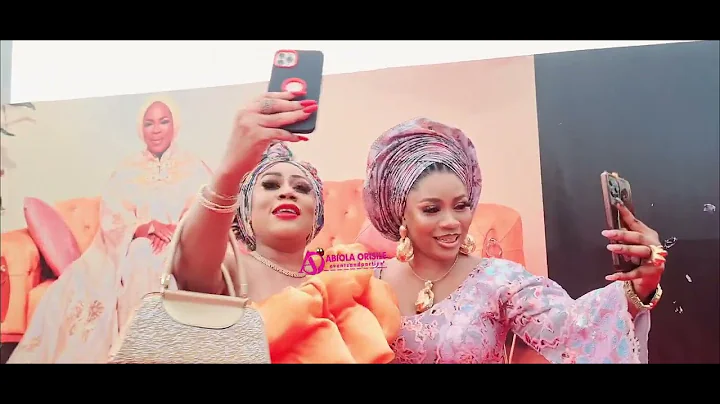 Check Wunmi Toriolas Reaction as she sees her Old Friend at Fathia Blaoguns Birthday