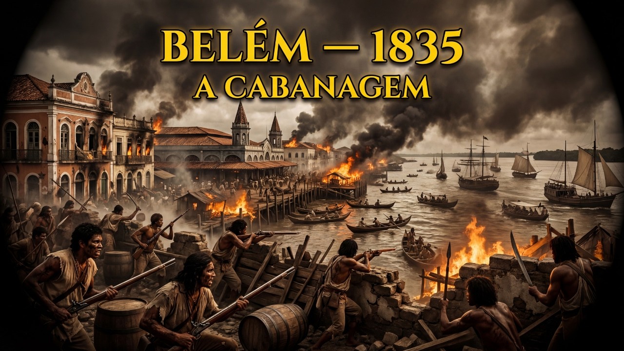 Como era viver em Belém em 1835: A Cabanagem na Província do Grão-Pará (Reconstrução por IA)