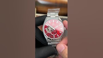 Đồng hồ xách tay lộ cơ mặt đỏ hiếm gặp | 0828.915.222