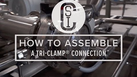 How to Assemble a Tri-Clamp® Connection