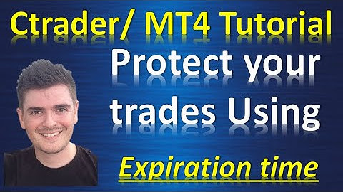 Protect your trading account setting expiration for your pending orders Forex trades Ctrader MT4